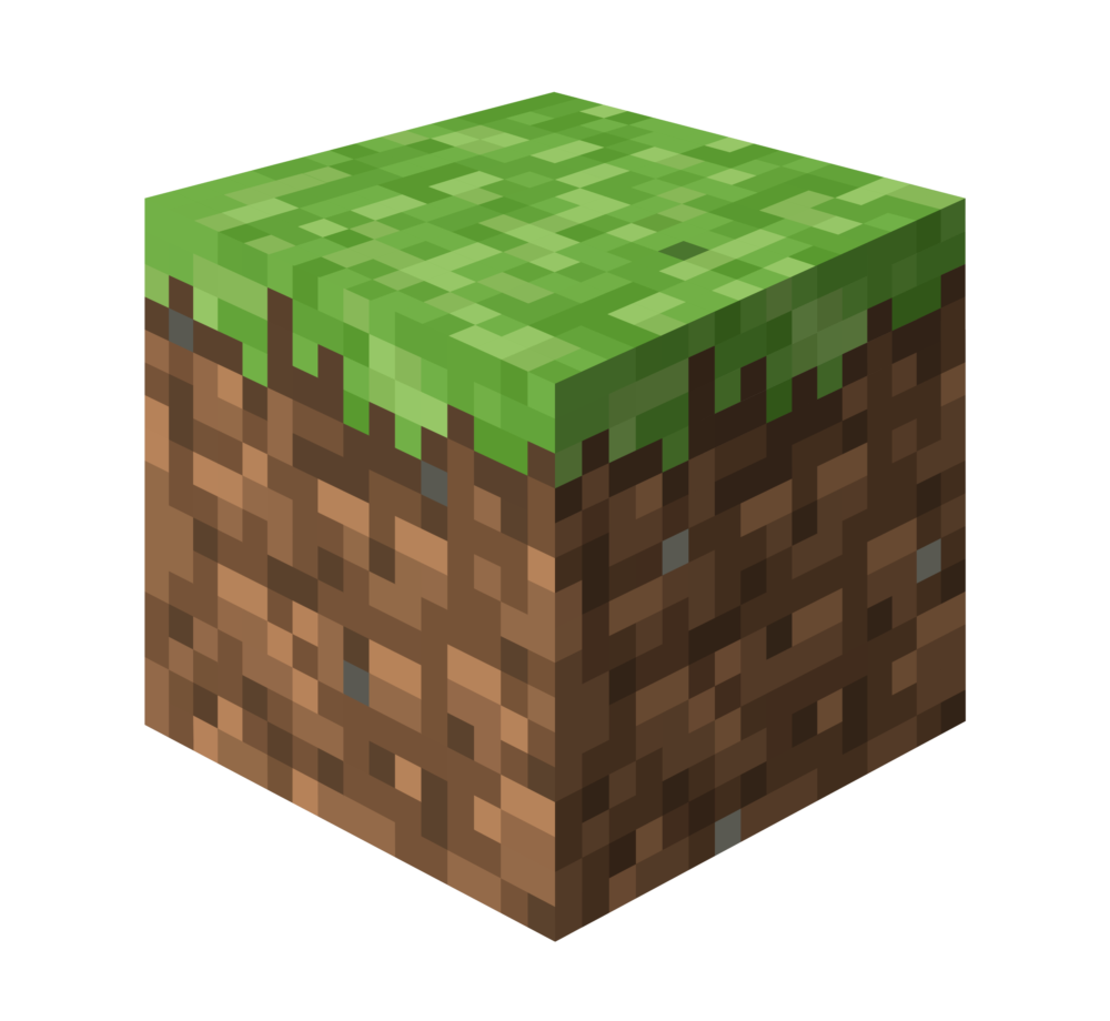 minecraft, brick grass, block of grass